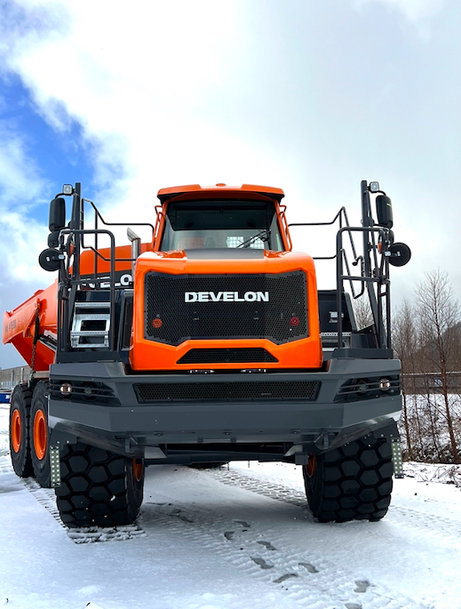 Norway's 10,000th ADT is the first in Europe to use DEVELON Colors 
